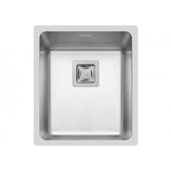 Pyramis Νεροχύτης Ισόπεδος Λείος Lume (34x40) 1B Inox 101023601